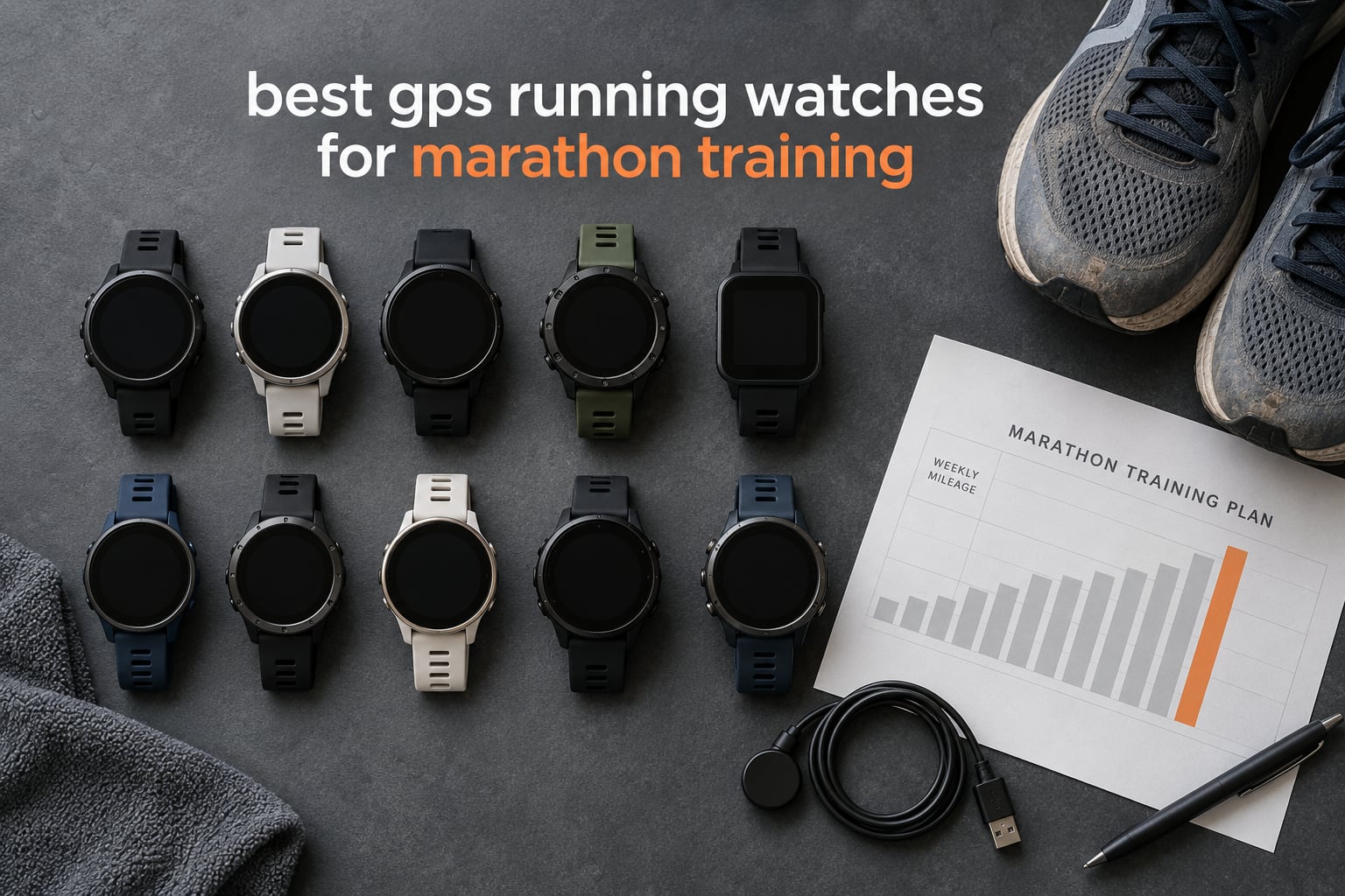 best gps running watches for marathon training