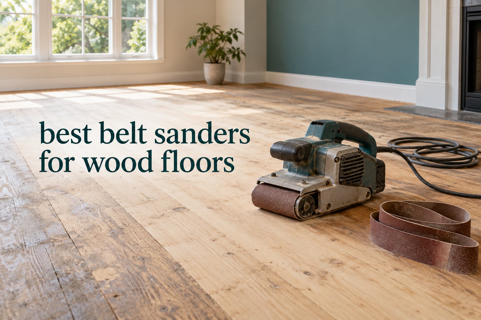 best belt sanders for wood floors