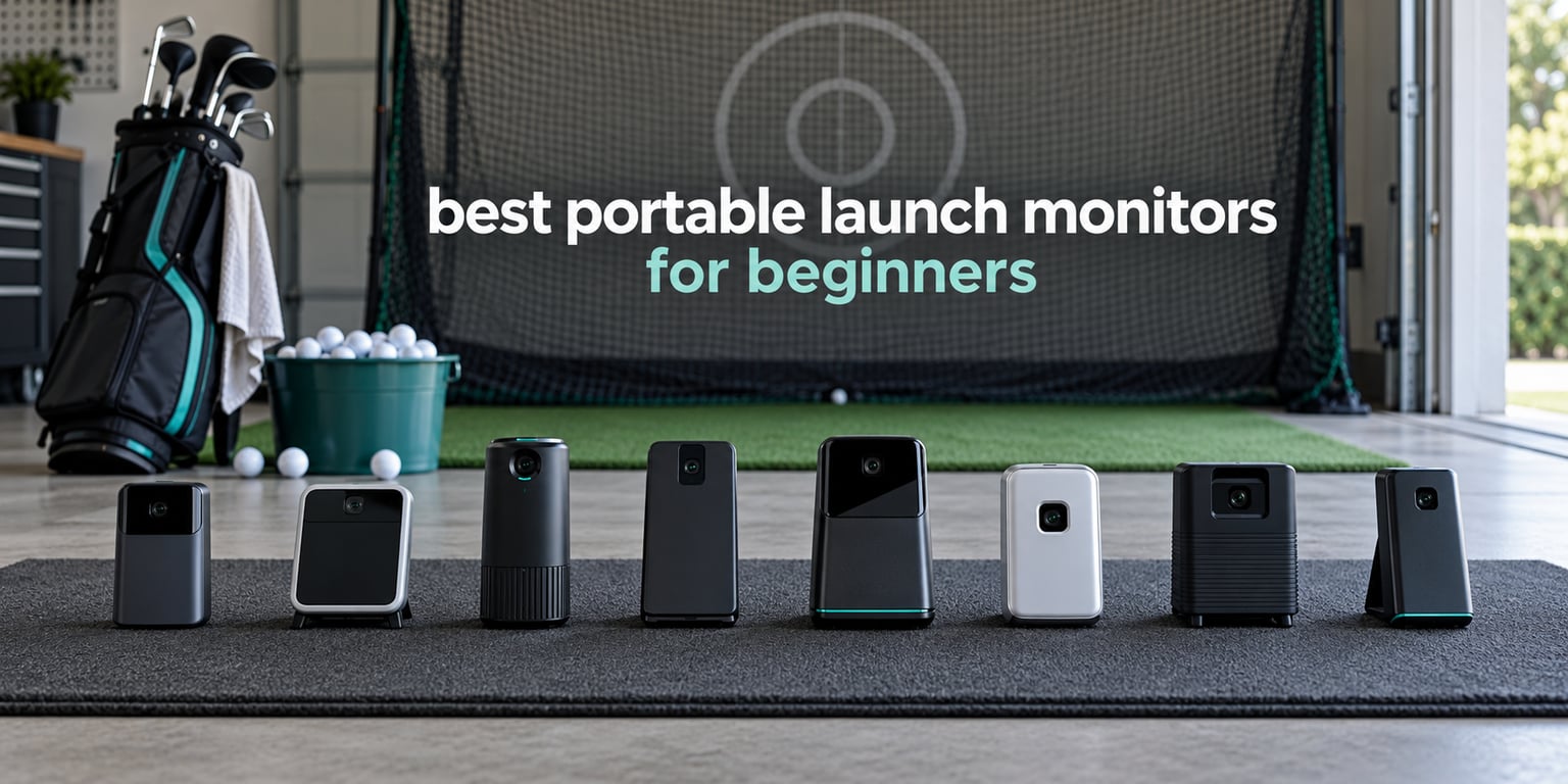 best portable launch monitors for beginners