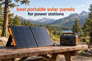 best portable solar panels for power stations