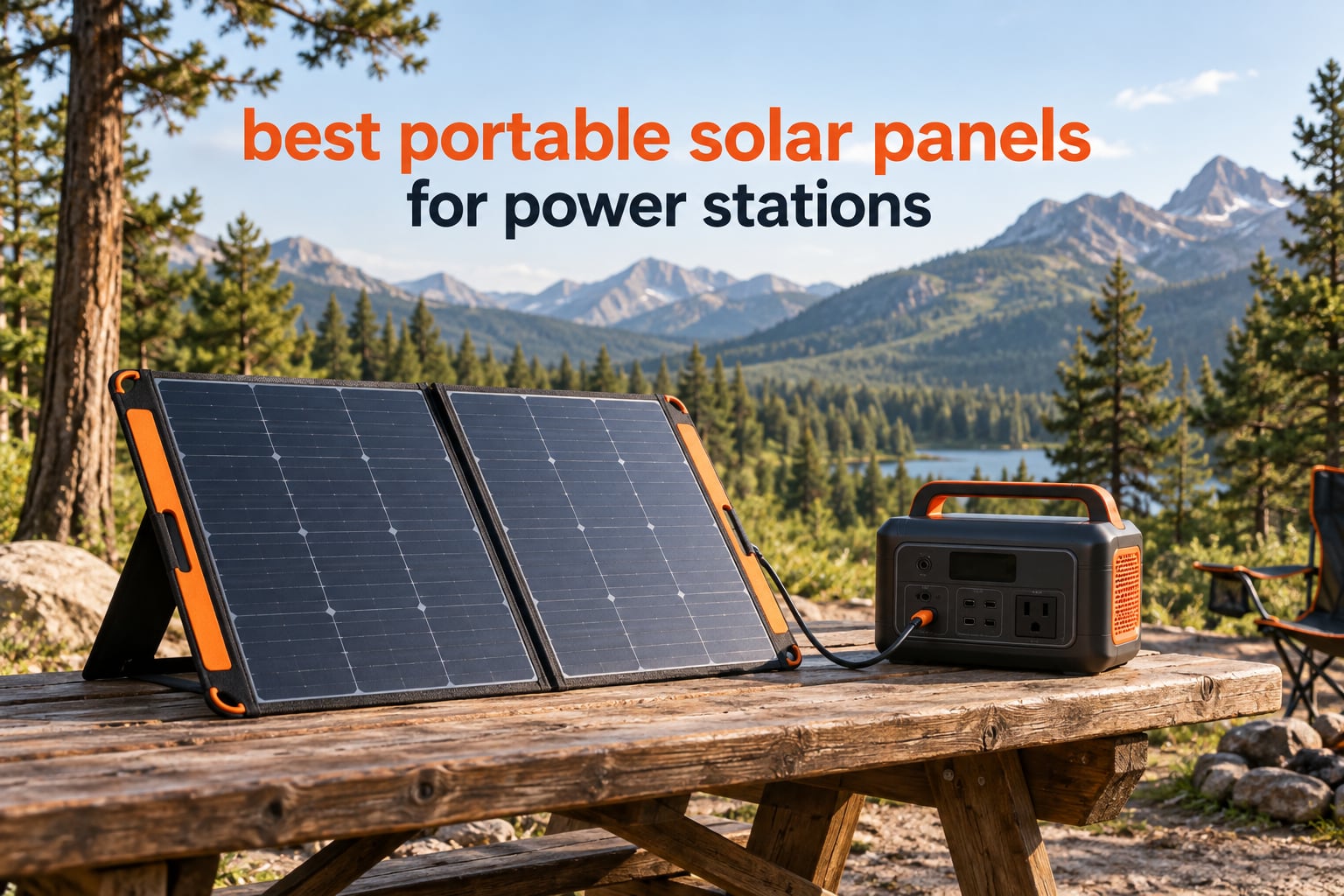 best portable solar panels for power stations
