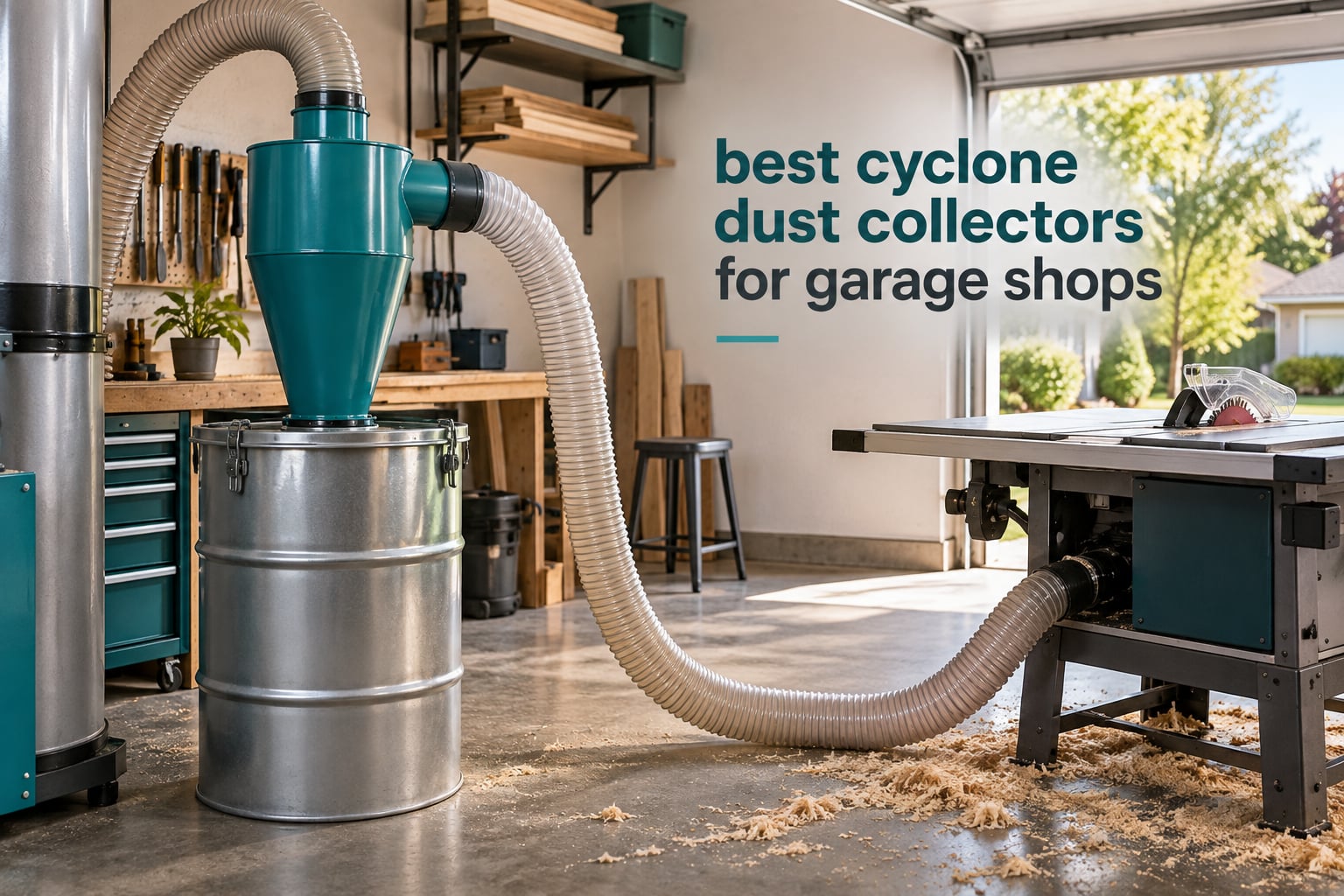 best cyclone dust collectors for garage shops