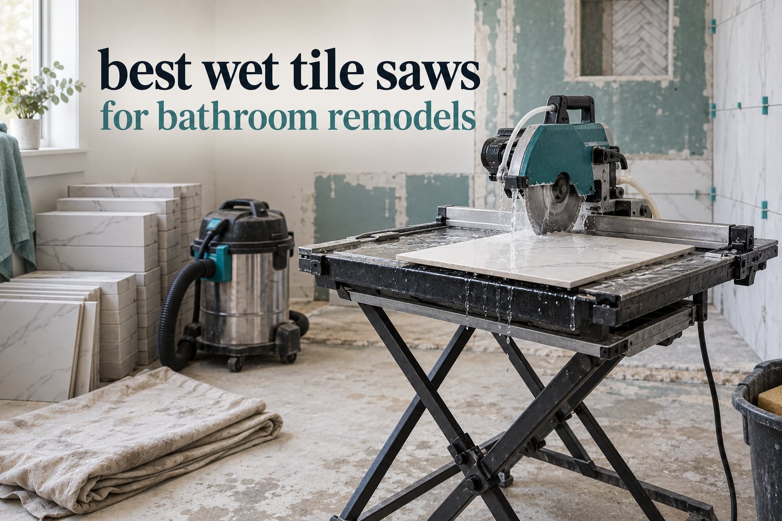 best wet tile saws for bathroom remodels