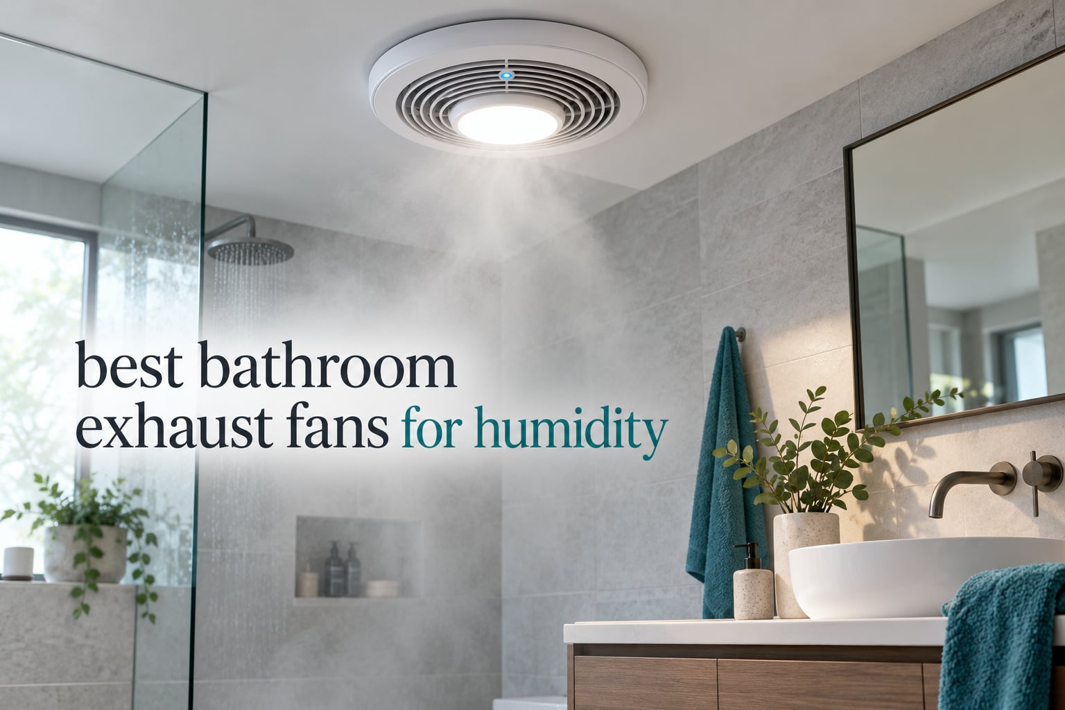 best bathroom exhaust fans for humidity