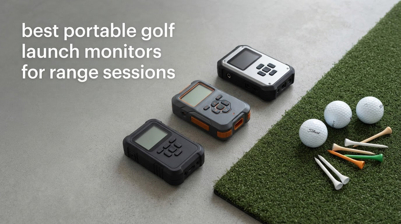 best portable golf launch monitors for range sessions