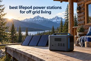 best lifepo4 power stations for off grid living