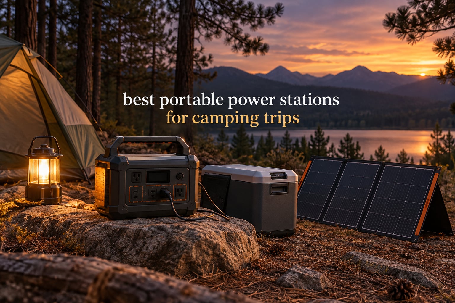 best portable power stations for camping trips