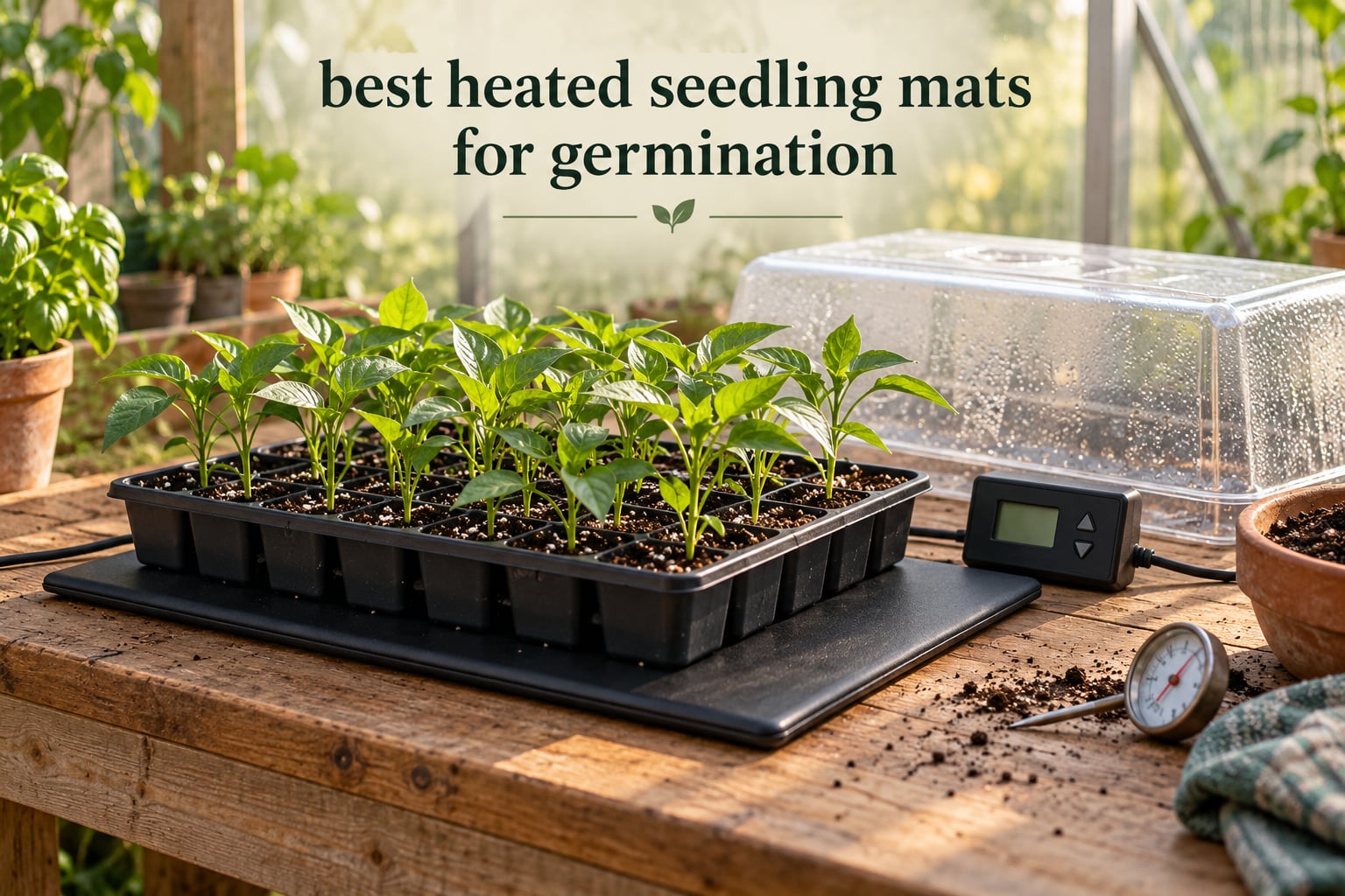 best heated seedling mats for germination