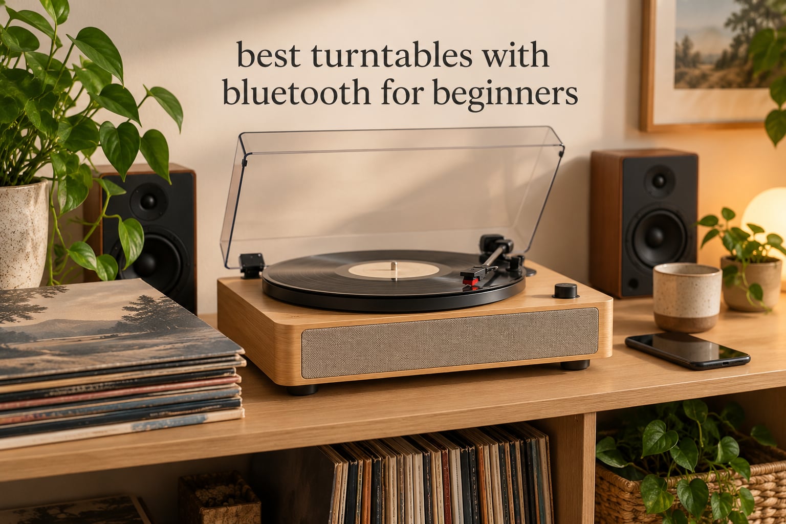 best turntables with bluetooth for beginners